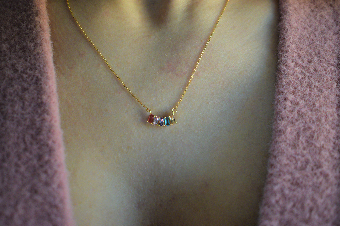 Collana Threads indossata