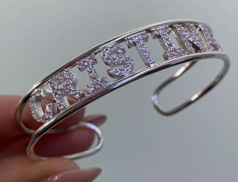 Bracciale a manetta aperto