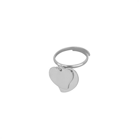 Anello doppio cuore