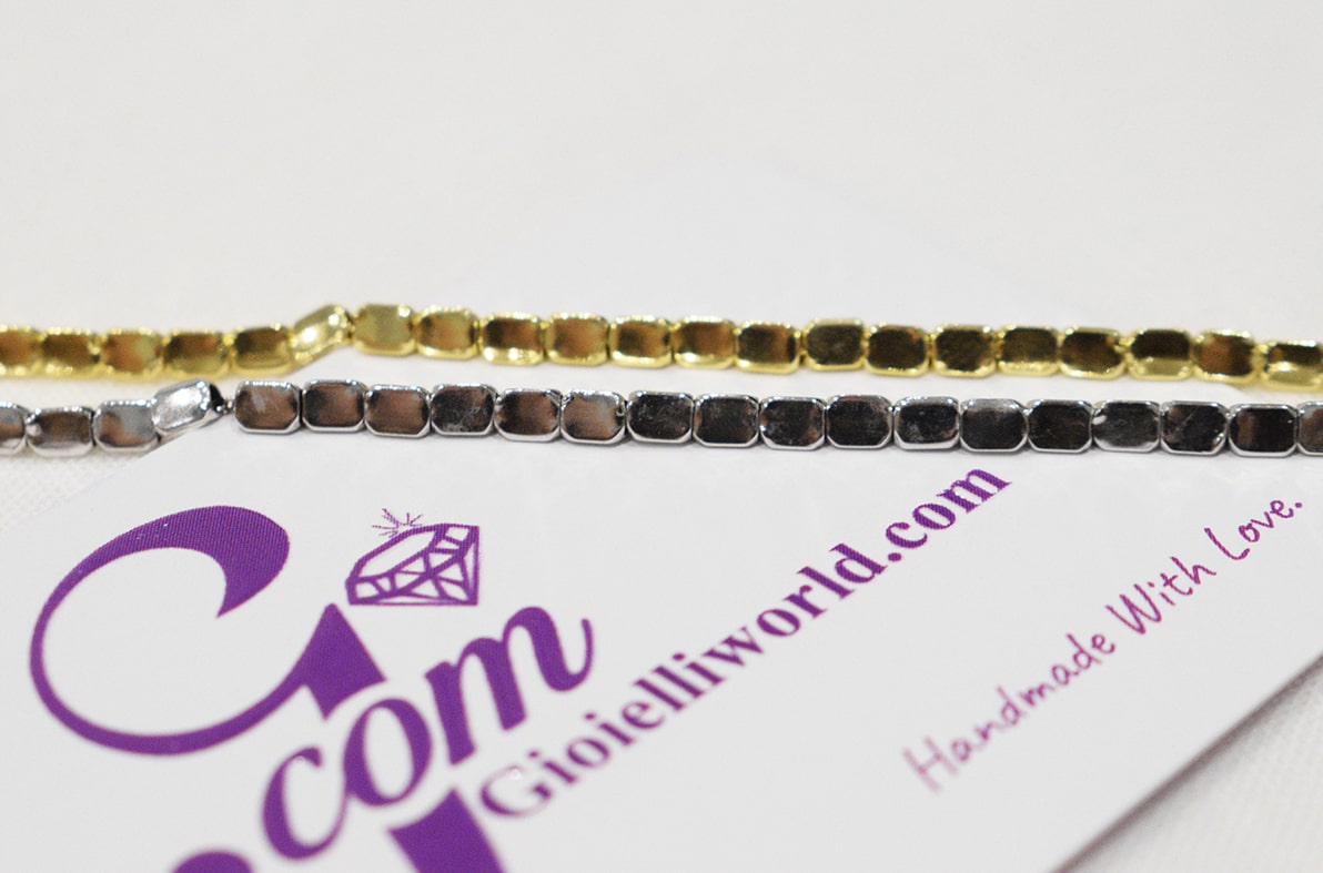 Bracciale Move colorazione argento o placcato oro.