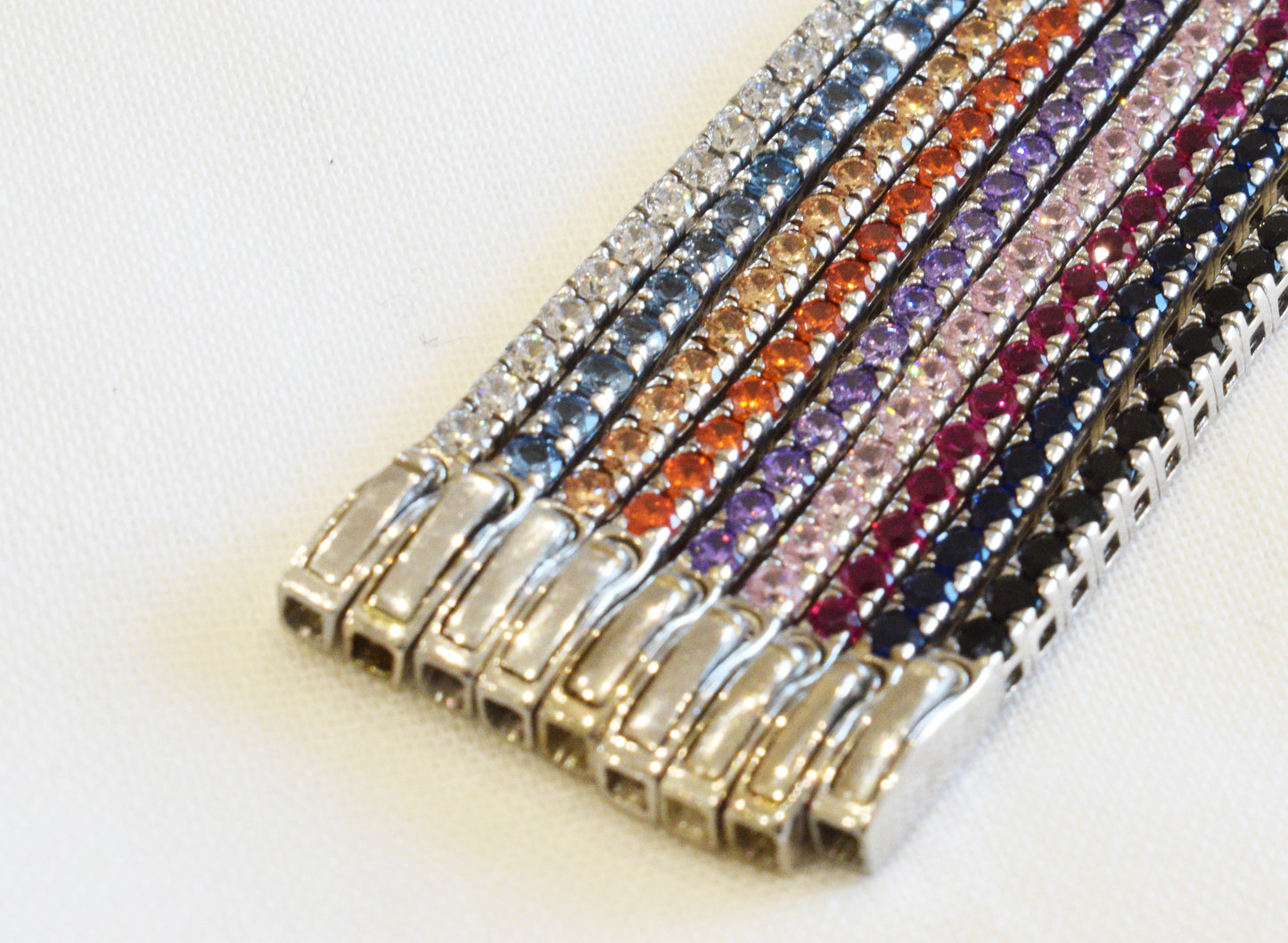Tennis argento 925 chiusura