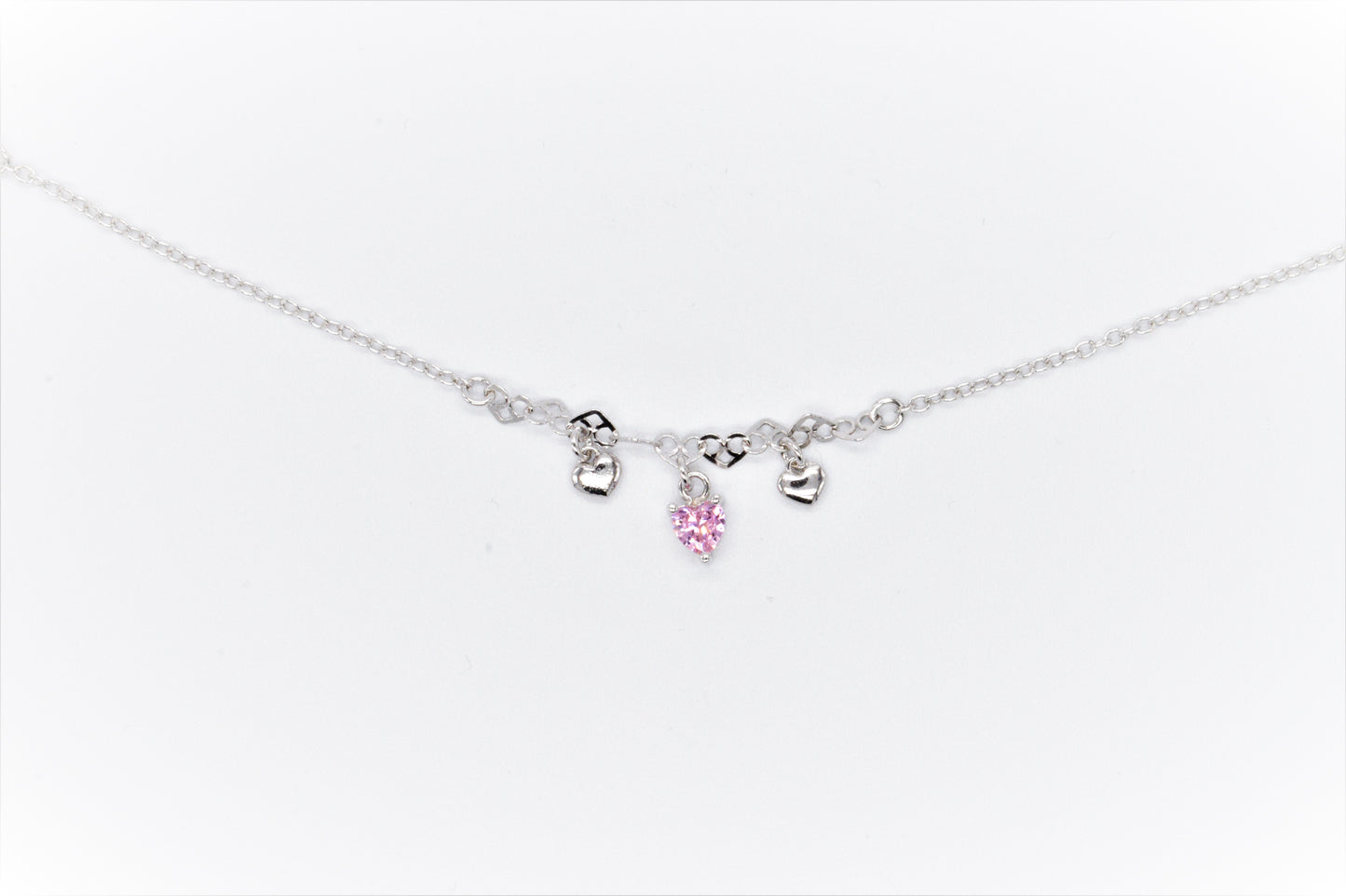 Bracciale MultiCuore rosa