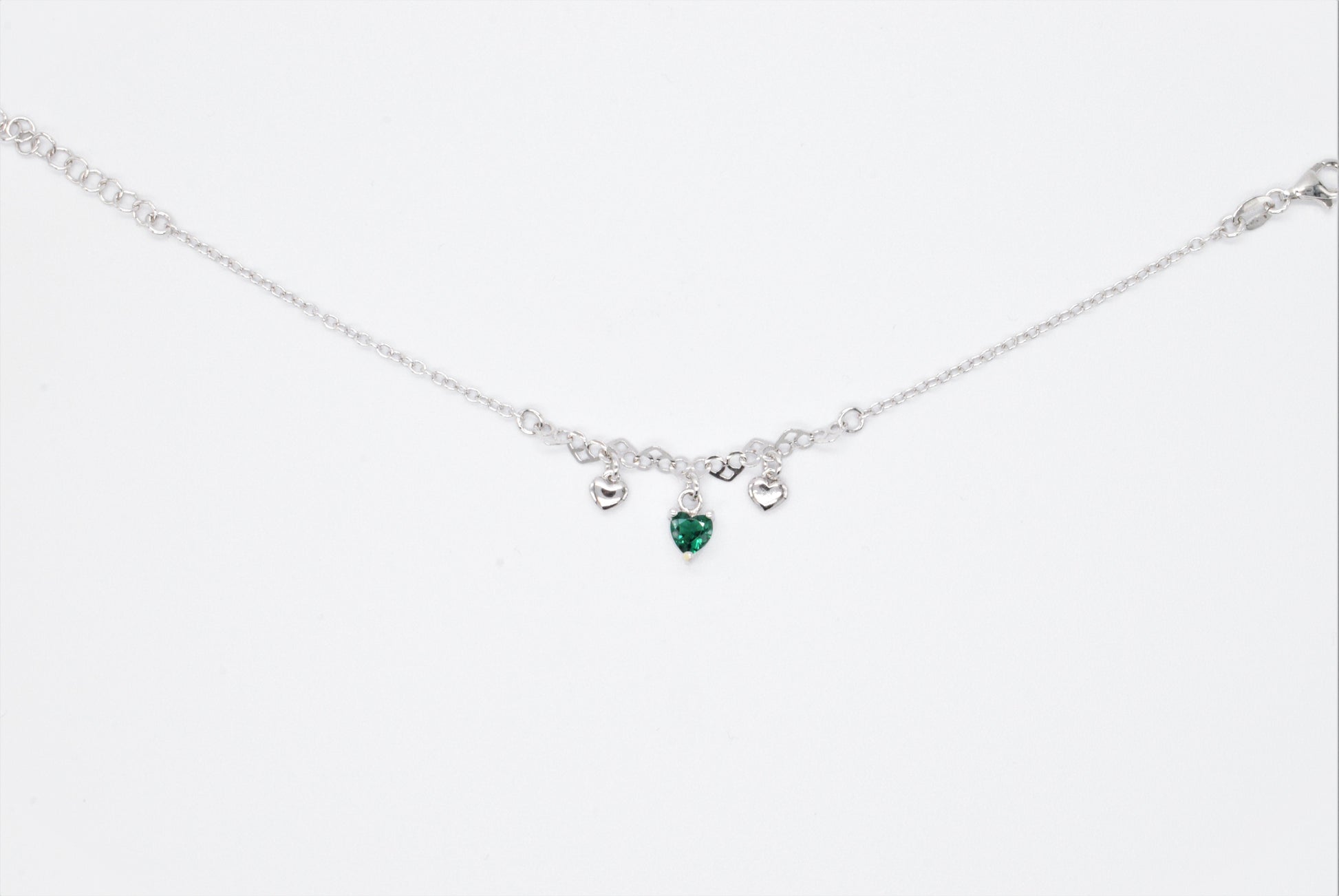 Bracciale MultiCuore verde