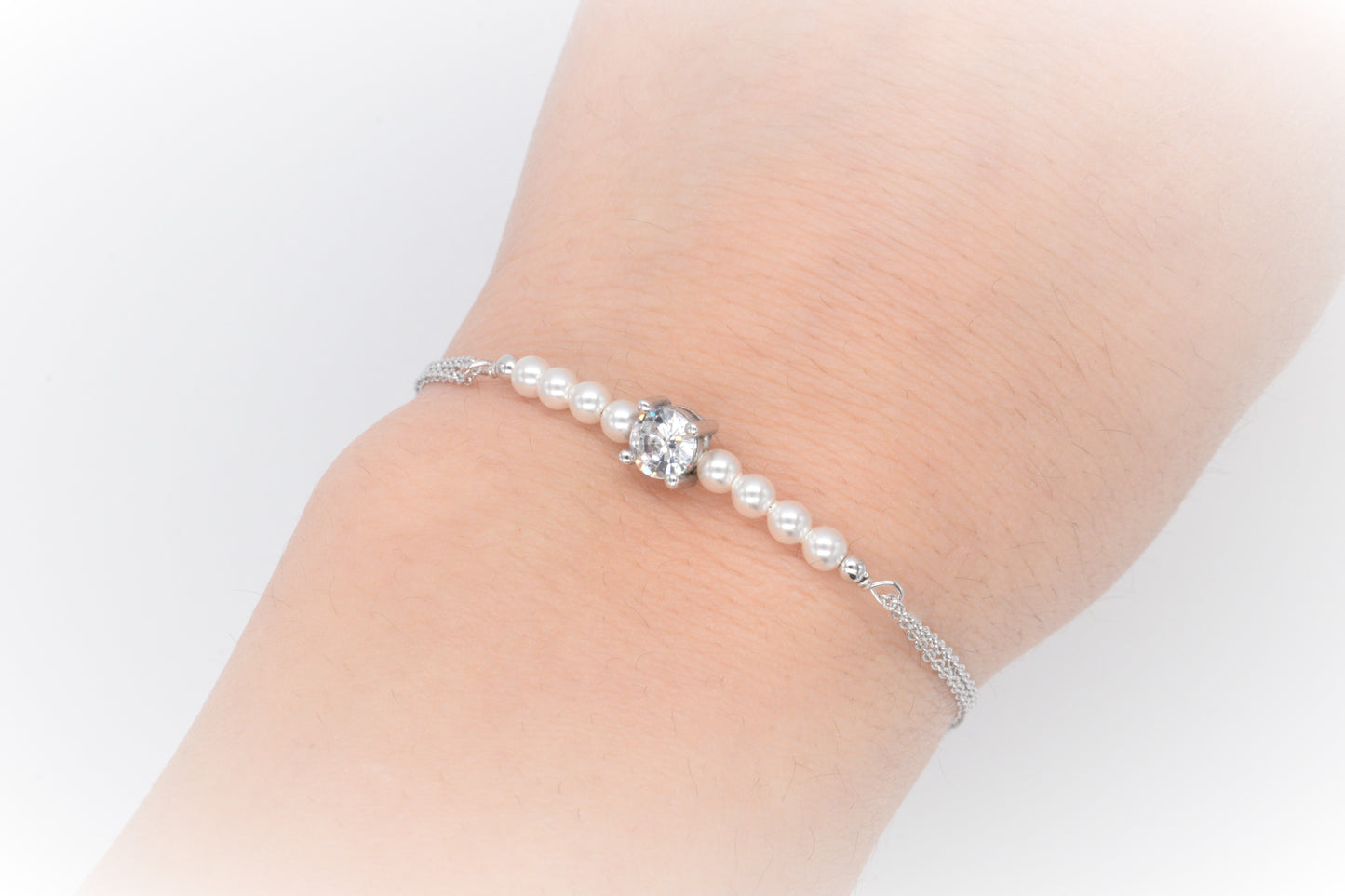 Bracciale DoppioFilo e Perline