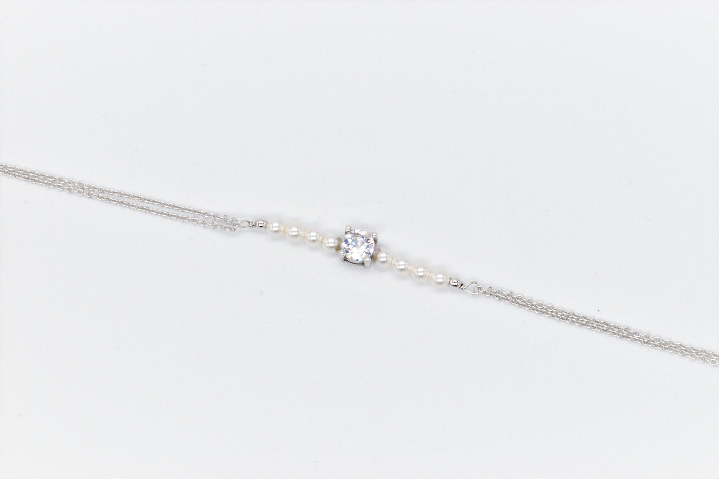 Bracciale DoppioFilo e Perline
