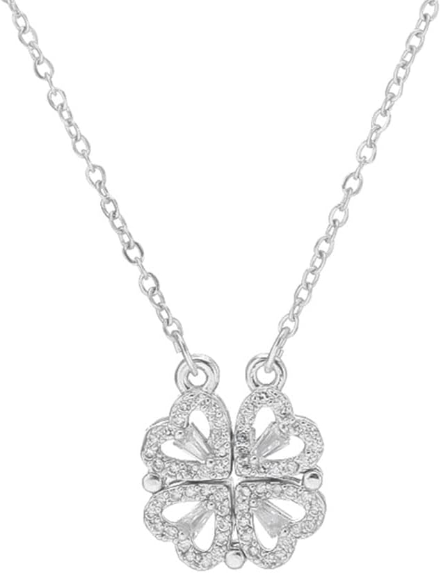 Collana reversibile Quadrifoglio / 4 Cuori