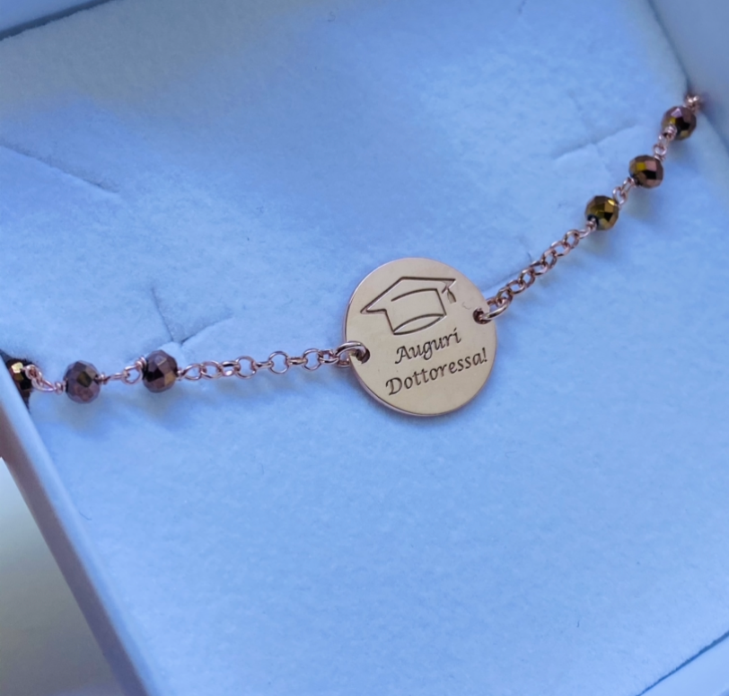 Bracciale Uomo Rigido Inciso "Vuoi Essere Il Mio Testimone?" - Lamù Gioielli - Foto 8