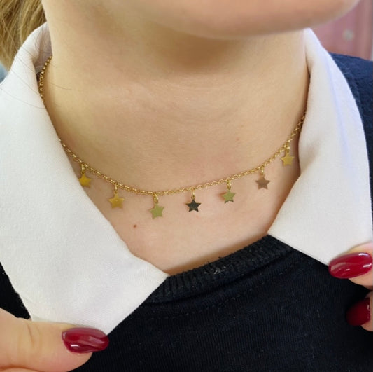 Collana con stelline