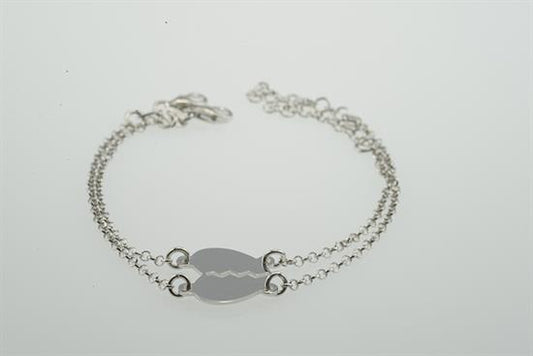 Bracciale cuore spezzato